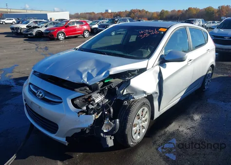 2017 Hyundai Accent Se from USA, damaged, VIN KMHCT5AE3HU301406